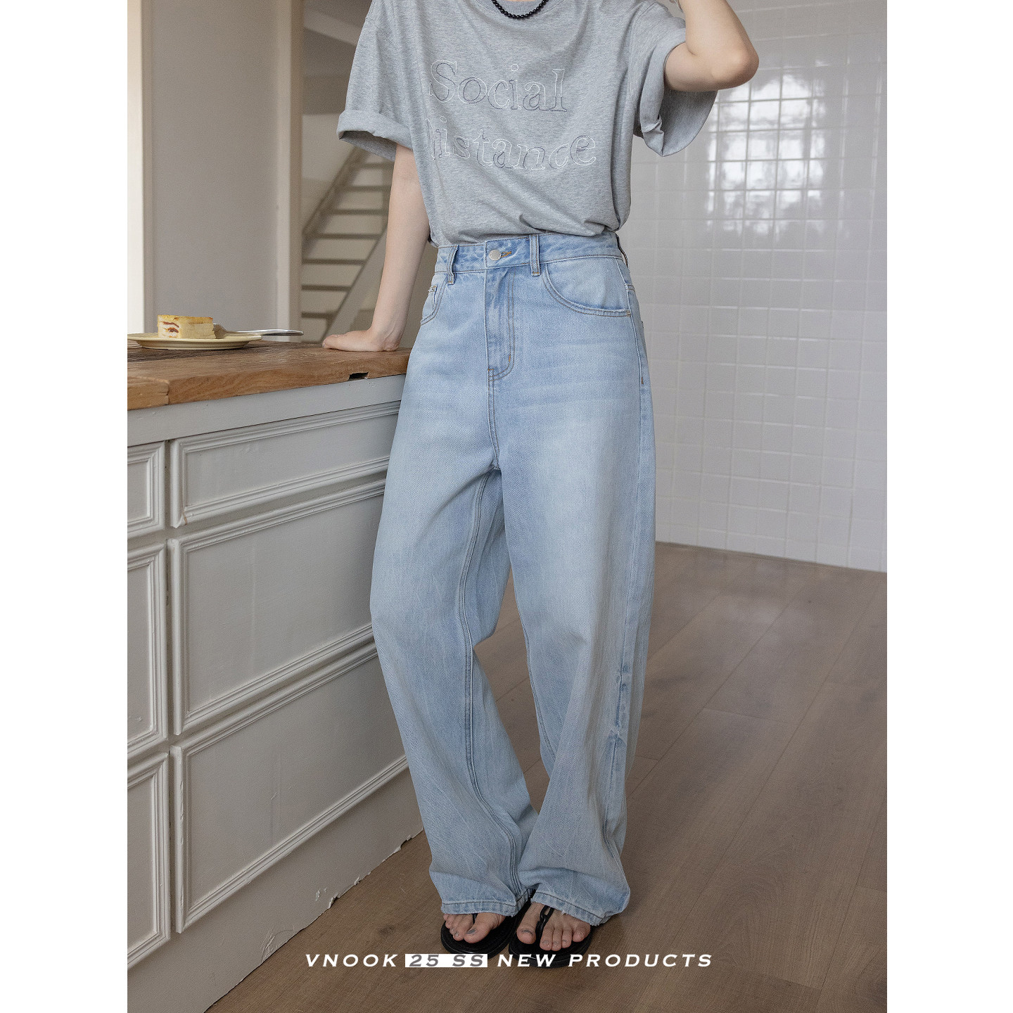 VNOOK женская майка на бретельях с U-образным вырезом и контрастной отделкой, легкая тонкая безрукавная футболка, комплект из двух предметов для летнего сезона