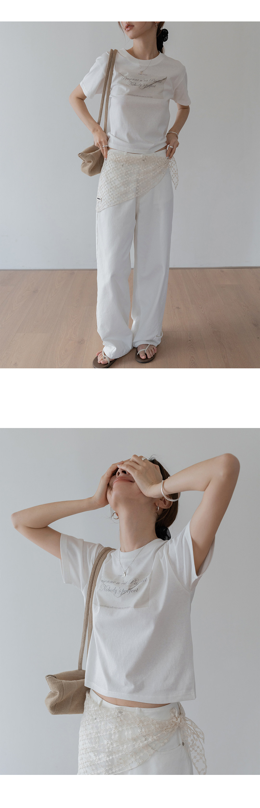 VNOOK женская футболка с высокой талией короткого кроя с короткими рукавами 2026 весна-лето новая вязаная слегка свободная с принтом круглый вырез стройнящая блузка