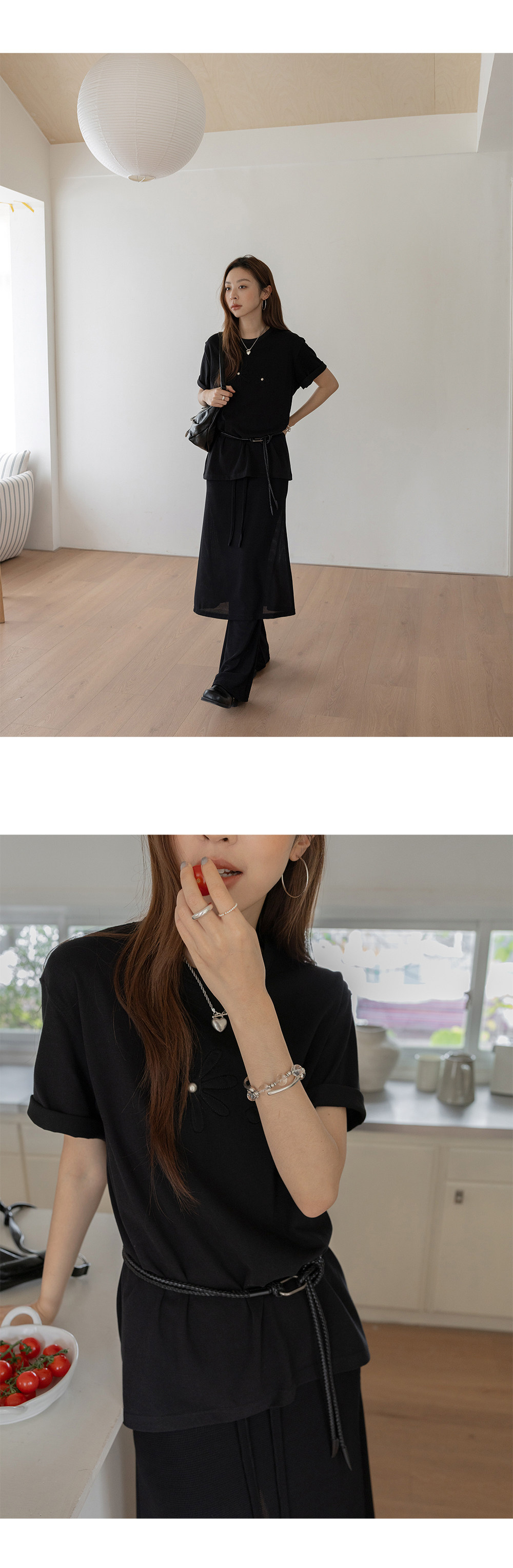 VNOOK женская футболка с круглым вырезом и аппликацией с вышивкой, новинка весна-лето 2026, трикотажная хлопковая свободная повседневная однотонная блузка с коротким рукавом