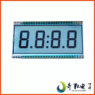 Dalian Qiyun tanker LCD screen TN type Industrial wide temperature 4 bit 8 field code LCD display EDS815
