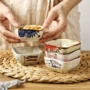 Vẽ tay bộ đồ ăn kiểu Nhật nhỏ bằng gốm sứ nhà dễ thương 碟 碟 sáng tạo món xì dầu mini phim hoạt hình món ăn vặt - Đồ ăn tối đĩa dùng 1 lần