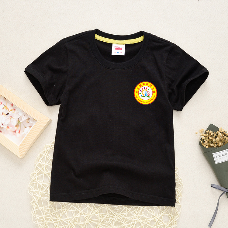 Trang phục sân vườn mẫu giáo mùa hè thể thao đồng phục cotton tùy chỉnh tay áo ngắn tùy chỉnh lớp lớn lớp nhỏ trường tiểu học ngọn chân váy trẻ em