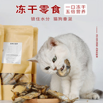 Cat snacks small quail freeze-dried young kitty Cat Snack for cat Nutrition Fatter Supplement Calcium Freeze Meat Dry Quail Cat Food