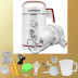máy làm sữa hạt bosch Sữa đậu nành nhỏ Hộ gia đình nấu ăn tự động Mini đa chức năng Thông minh Bộ lọc miễn phí Gạo dán 1-2 người 3-4 người - Sữa đậu nành Maker máy làm sữa chua chefman Sữa đậu nành Maker