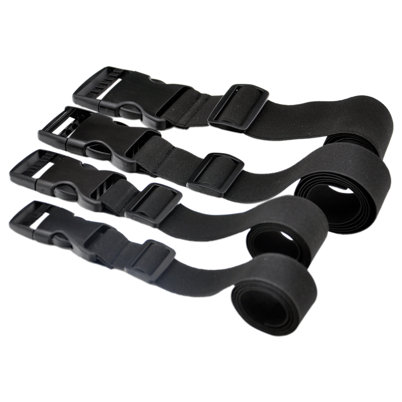 Shida plastic buckle elastic binding belt Adjustable buckle Elastic waist belly tent luggage fixing belt