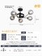 Nordic Bedroom Chandelier 2026 New Model Master Bedroom Lamp Internet-Famous Modern Simple Light Luxury Cozy Room Ceiling Lamp