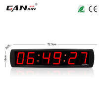 Ganxin 4 inch electronic clock office meeting speech timer indoor LED positive countdown parkour timer