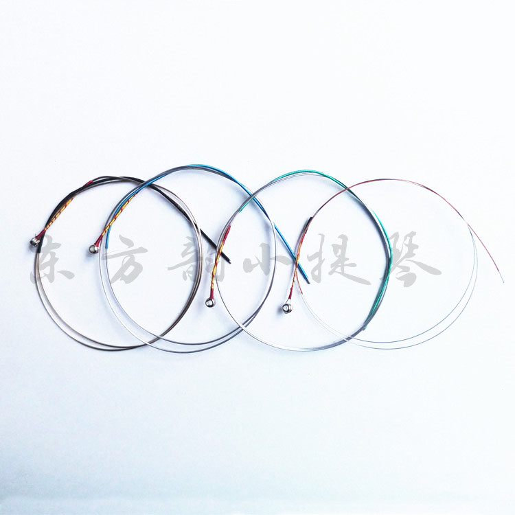 Dây đàn violin Chuỗi dây Cấp độ hiệu suất Áo nhập khẩu dây chuỗi sterling bạc 1 phụ kiện nhạc cụ violin - Phụ kiện nhạc cụ capo cá mập