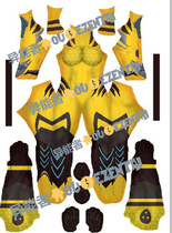 Overwatch Vanguard B VA bumblebee skin cosplay tights dva BVA Zentai Bee Skin