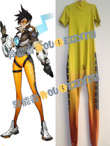 Overwatch Pioneer Tracer Tracer Cosplay Lotte Zentai Tight