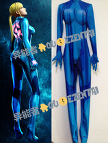 Metroid Sams Alan ZERO Suit Samus Aran tights zentai battle suit