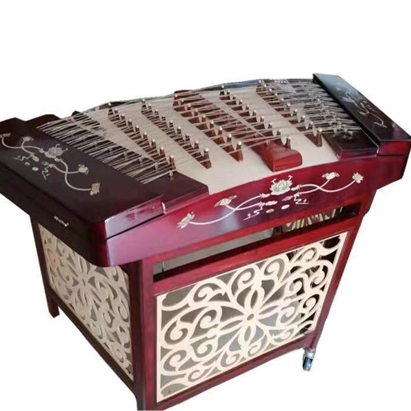 Le Soul 405 Yangqin Color Wood Yangqin Guangdong Music Instrument Manufacturers Direct Sale Mahogany 5 Rows Of Yangqin