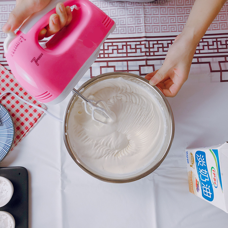 máy đánh trứng kitchenaid Hộ gia đình nhỏ mini công suất cao máy đánh trứng điện Máy đánh trứng cầm tay và máy làm phở kem - Máy trộn điện máy đánh trứng bear