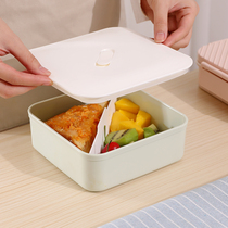 Separated lunch box office worker with dinner microwave oven heating student Compartment Sealed Meal Box Slibless Dining Box