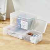 Настольная коробка для хранения, пластиковый ящик для хранения, карточки