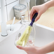 Japan Hard Hair Cup Brush pan brush Home suit Go to tea stains No dead angle Clean glass water glass Brush Wash Cup God