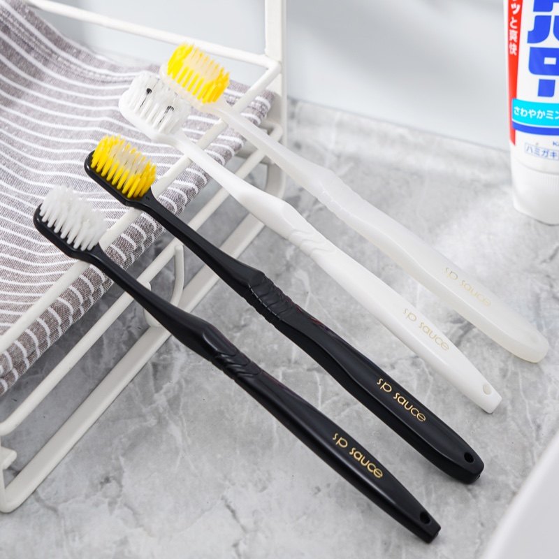 Japan Wide Head Soft Hair Toothbrush Home Dress Home Adult Couple Women Men Special Clean Massage Toothbrush Suit