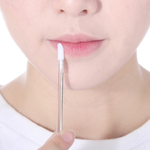Portable disposable lip brushed small number female beginner round head lipstick lipstick brush soft hair makeup artist special