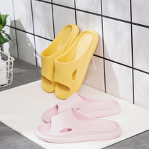 Eva cool slippers female summer wear home indoor couple mens home bathroom non-slip bath soft platform shoes drag