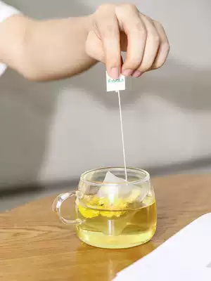 Reverse folding tea bag Disposable small tea bag Food grade nylon flower tea filter bag Tea packaging small bubble bag