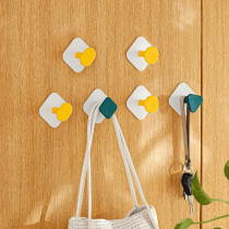 Creative Paste Hook-free Seamless Rear Key Kitchen Bedroom Wall wall Bathroom Towel Free of Punched Stick Hook