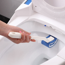 LEC Creative Toilet Brush soft hair toilet brush Long handle Not stick to dirt Toilet Brush toilet No dead angle cleaning brush