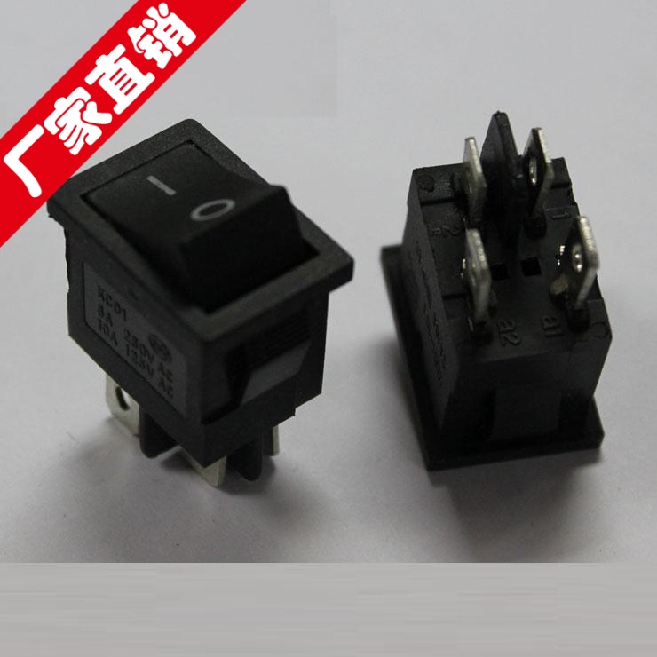 Two-way power supply 4-foot rocker switch 2-way control 2-way input-output LCD TV electric original switch