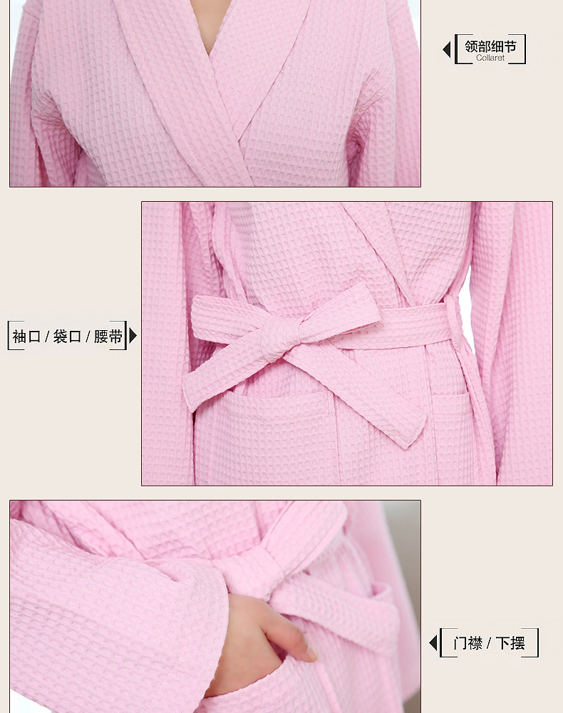Peignoir jeunesse peignoirs Waffle - Ref 595117 Image 11