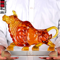 Liuli Niu Crafts Ornaments Shop Opening Gift Leadership Office Company Desktop Inspirational Ornaments