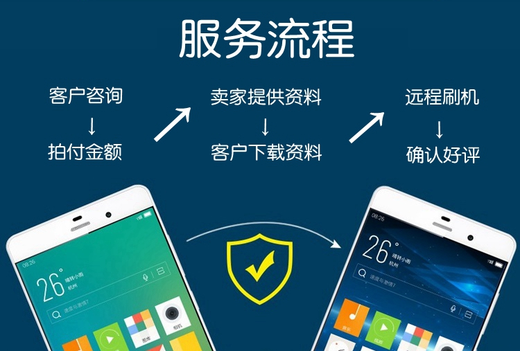 【安卓联想酷派华为小米LG三星苹果手机刷机