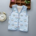 Trẻ em cộng với vest vest mặc áo len trùm đầu nam và nữ bé cotton mùa thu và mùa đông mặc ấm áp áo vest