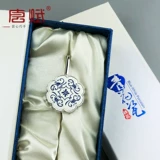 Синие и белые закладки классического китайского стиля специально специальные подарки для старых иностранцев из юниорского подарка на заказ логотип гравировки