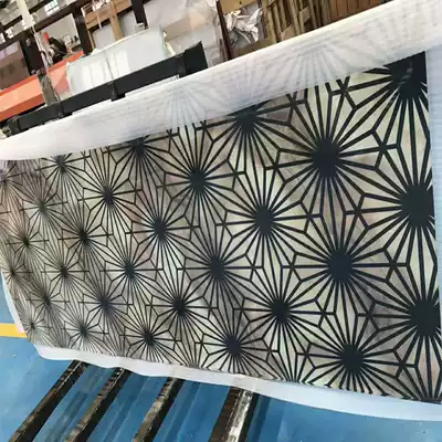 Factory mass production of super long color glazed glass 8-19MM fine grinding edge tempered to produce professional customization