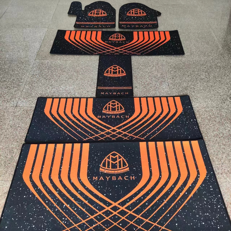 Mercedes-Benz V260 Vito V300 New Hermes Orange Maybach Carpet-Style Floor Mats Mercedes-Benz V260 Vito V300 New Hermes Orange Maybach Carpet-Style Floor Mats