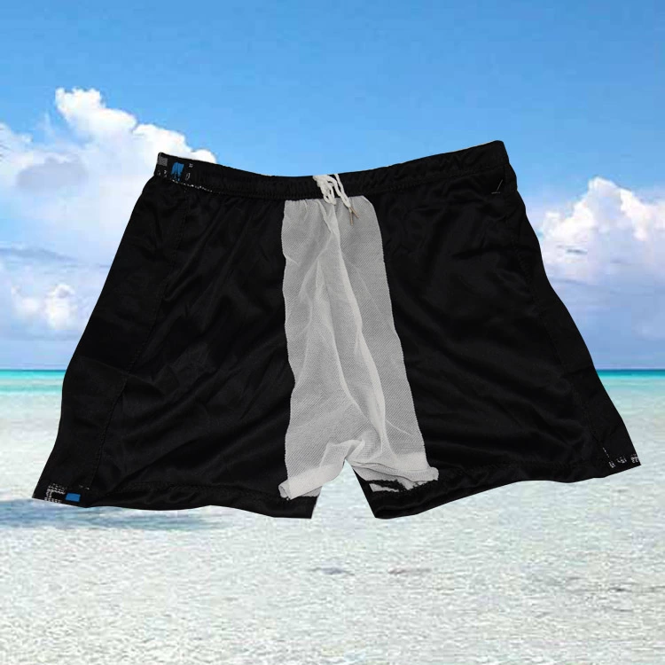 Áo tắm 5 điểm áo tắm lỏng lẻo giá rẻ suối nước nóng dùng một lần quần bơi nam