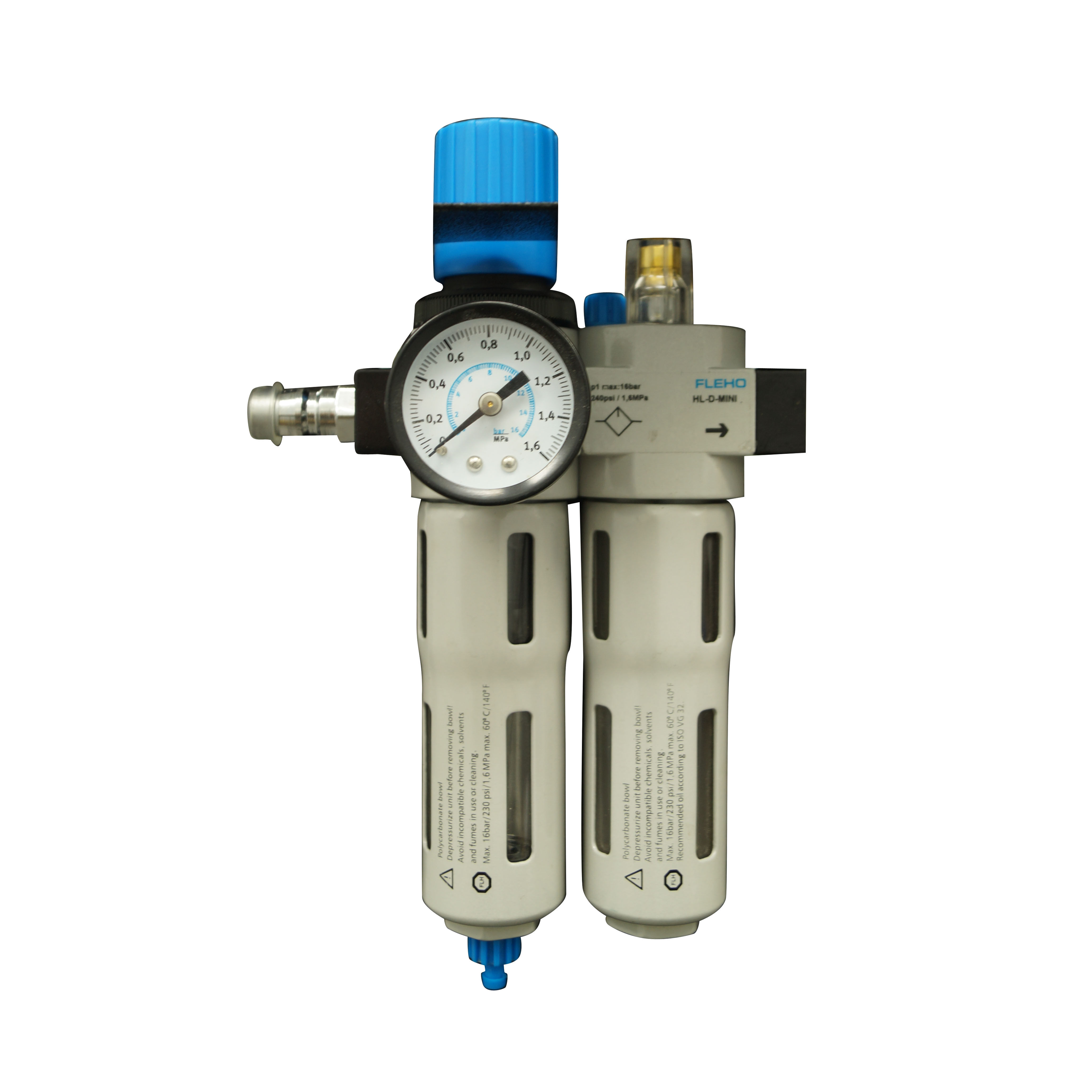 High pressure oil-water separator, air compressor, air pump, paint blowing dust source filter