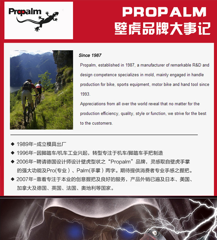 Poignées de vélo PROPALM - Ref 2338838 Image 10