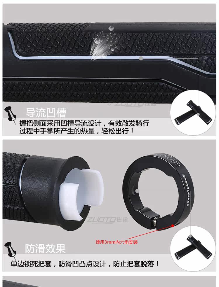 Poignées de vélo PROPALM - Ref 2336901 Image 16