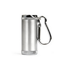 High-grade rotating metal storage bottle creative portable mini ashtray pure steel sealed can storage box