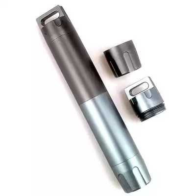 Seiko version CNC metal sealed bottle creative transfer can extend the waterproof warehouse large-capacity sealed can storage medicine bottle