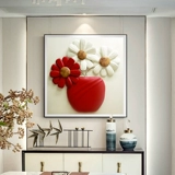 Новая 5D Diamond Painting полна яблок с бриллиантами, три маленьких цветочных ресторана, Dot Diamond Cross Stitch Living, простая и современная