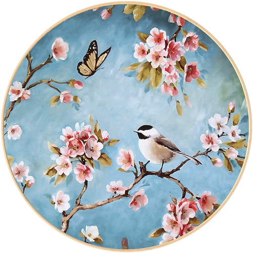 Новая круговая каркавая картина с бриллиантами.