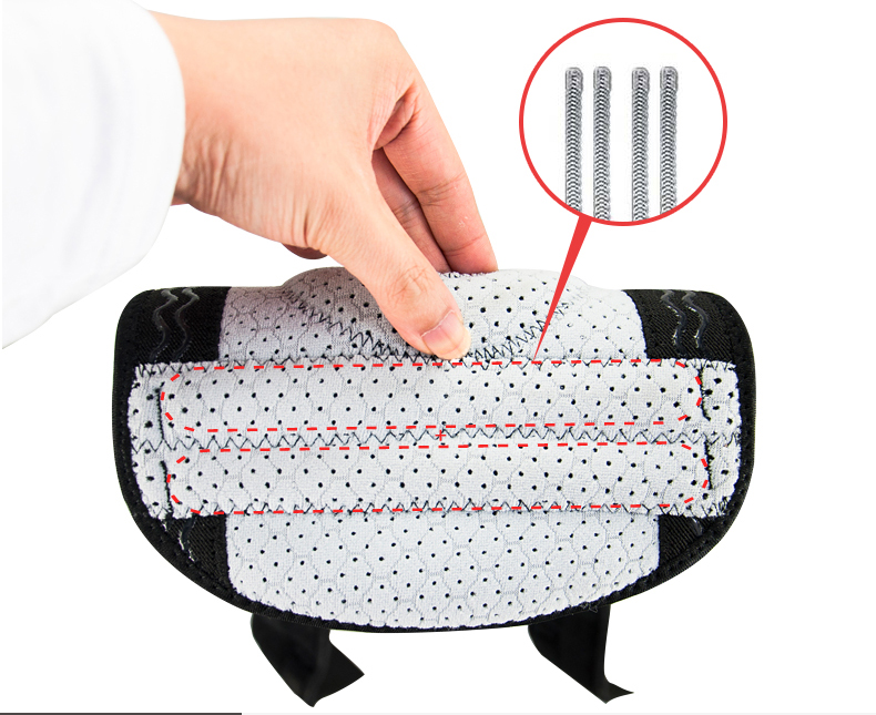 Adabao miếng đệm đầu gối thể thao leo núi bóng rổ cầu lông bóng đá thể dục ngoài trời nam và nữ cưỡi chạy thiết bị bảo vệ - Dụng cụ thể thao quấn đầu gối