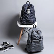 Zina large capacity sports backpack canvas travel casual backpack high junior high school student school bag men fashion trend