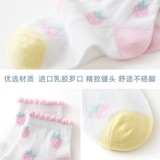 Хлопковые летние носки, тонкий милый детский дышащий наряд маленькой принцессы