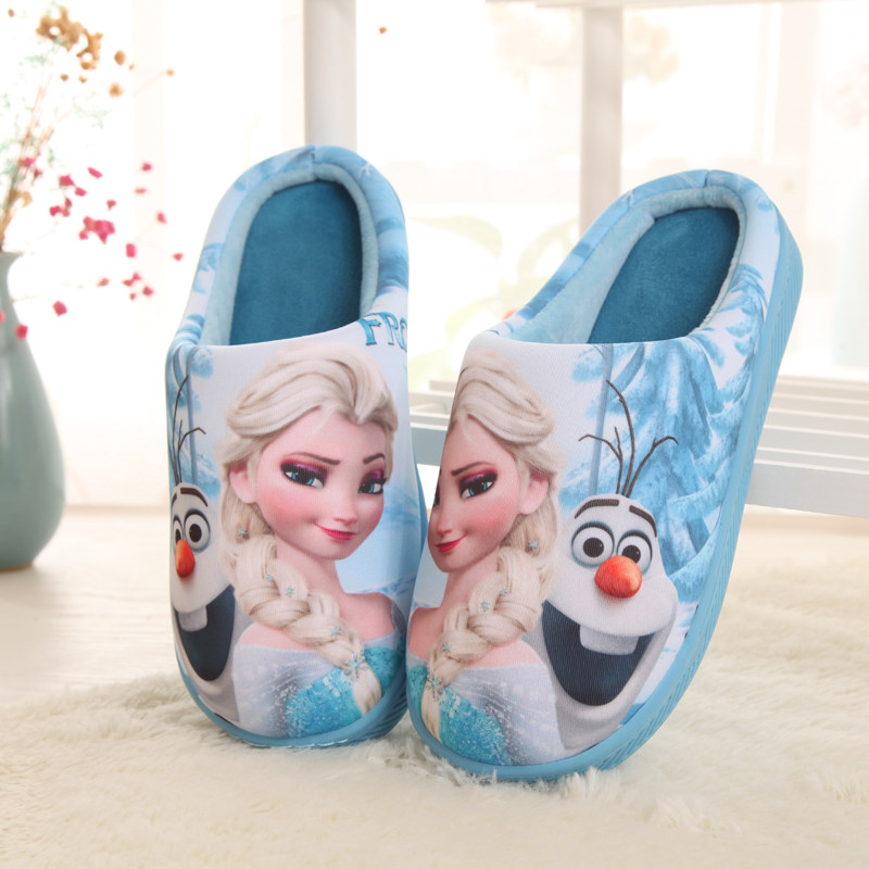 Pantoufles enfants en autre DISNEY pour hiver - semelle caoutchouc - Ref 1034228 Image 19