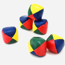 Leather sandbag children throwing sandbag PU leather juggling leather sandbag kindergarten primary school students throwing throwing game sandbag