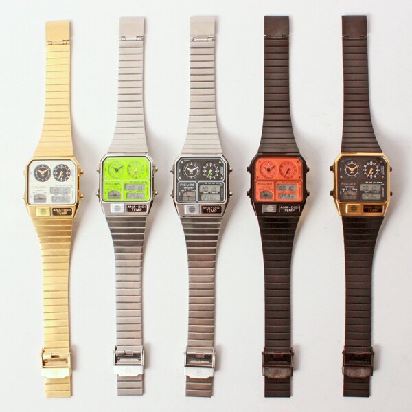 Santu in Japan FIGURE Movement In Motion ANA-DIGI TEMP vintage watch