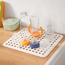 SANADA Japan imported sink drain board kitchen waste filter mat kitchen sink anti-clogging protection board