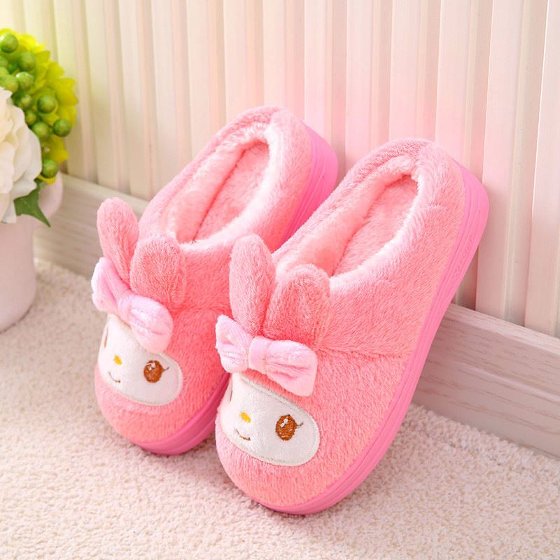 Chaussons enfants en suède pour hiver - semelle caoutchouc - Ref 1008609 Image 10